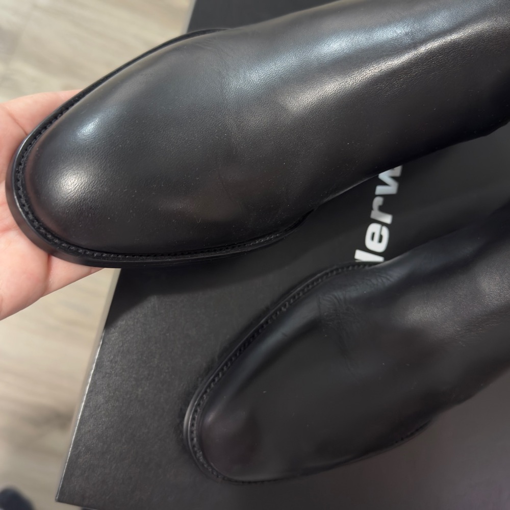 Alexander Wang Black Leather Chelsea Boots - Picture 4 of 14